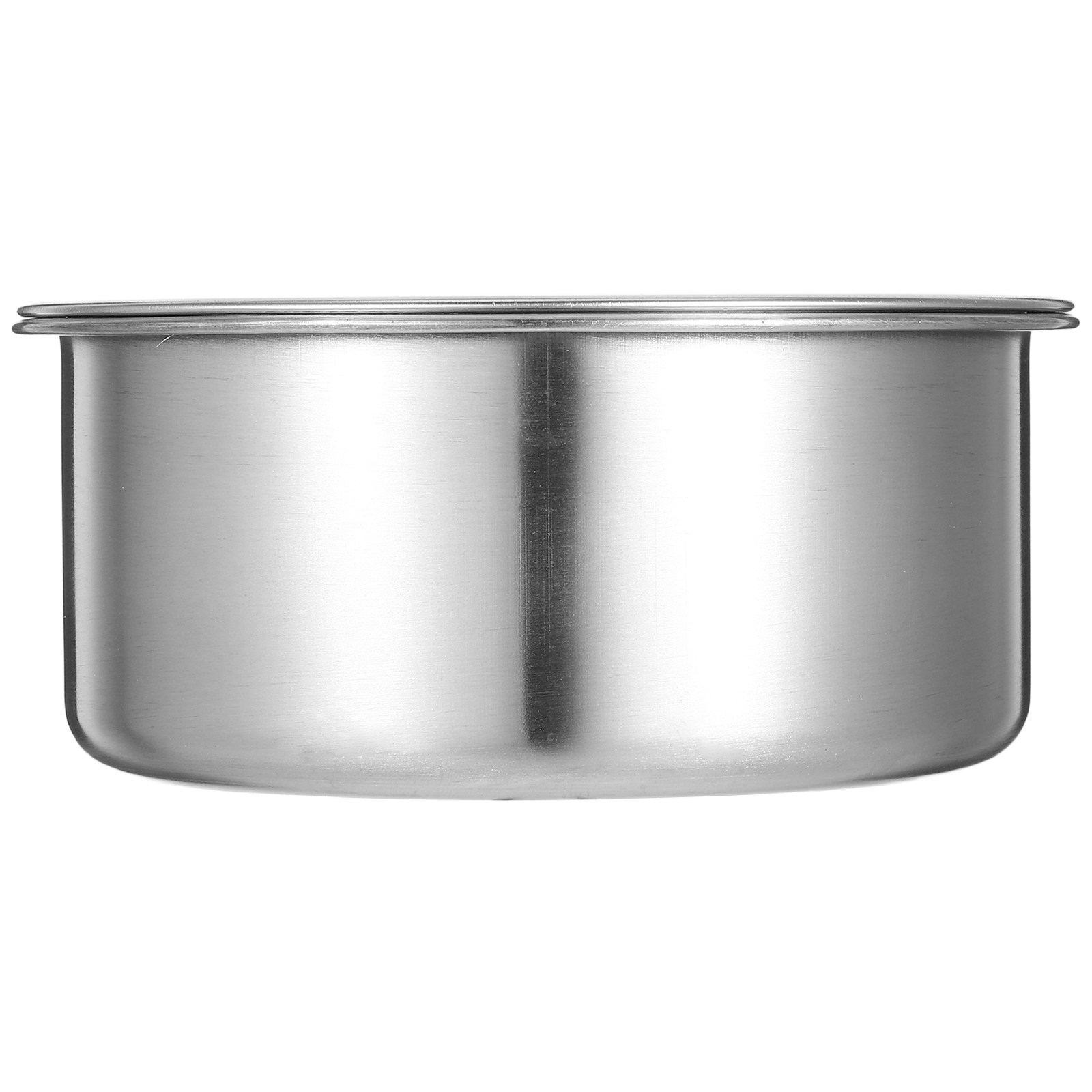 Meal Prep Soup - Edelstahl-Eierdämpfschale 14 cm mit Deckel, Mehrzweck-Lebensmittelbehälter