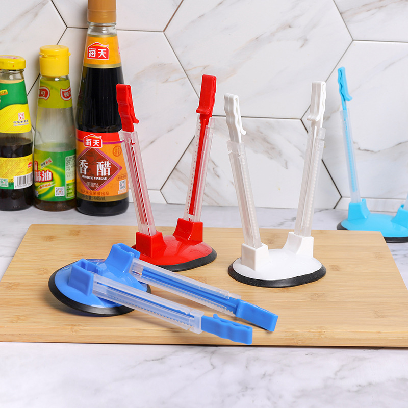 Meal Prep Ziplock - Verstellbarer Baggy-Rack-Halter, Aufbewahrung für die Zubereitung