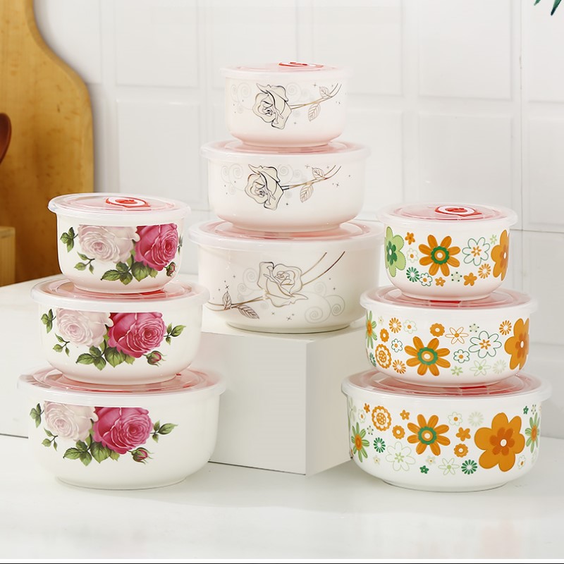 Meal Prep Soup - Drei-stück set, fine bone china mittagessen