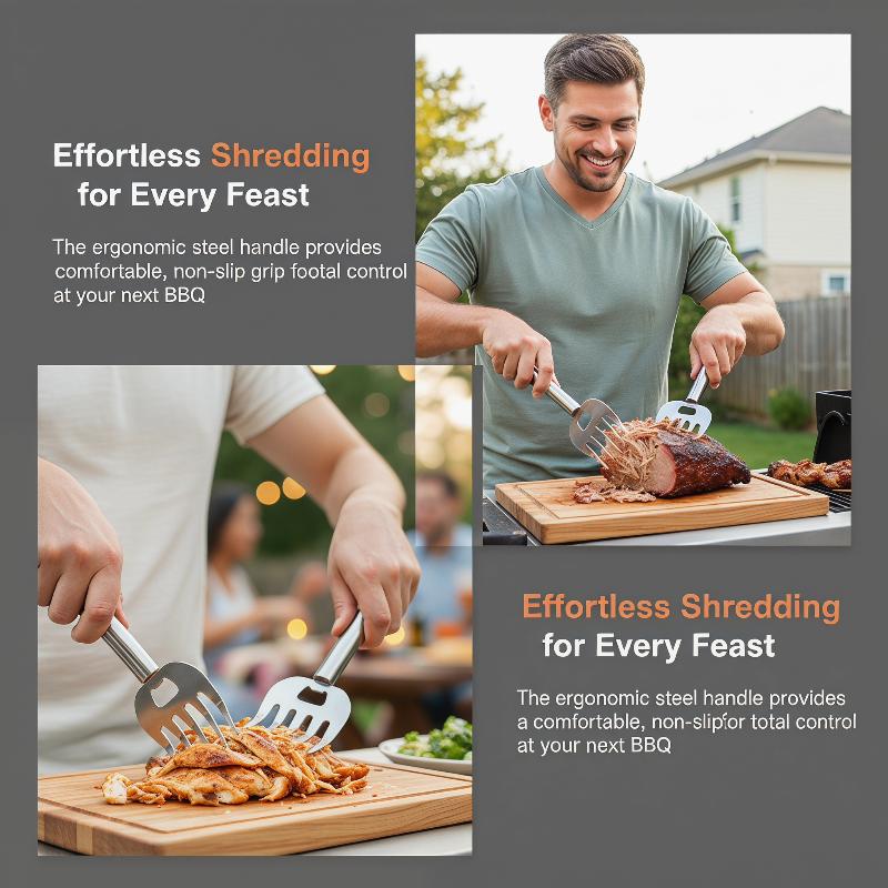 Meal Prep For Cutting - Küchen-Fingerschutz aus Edelstahl, Sicherer Gemüse- und