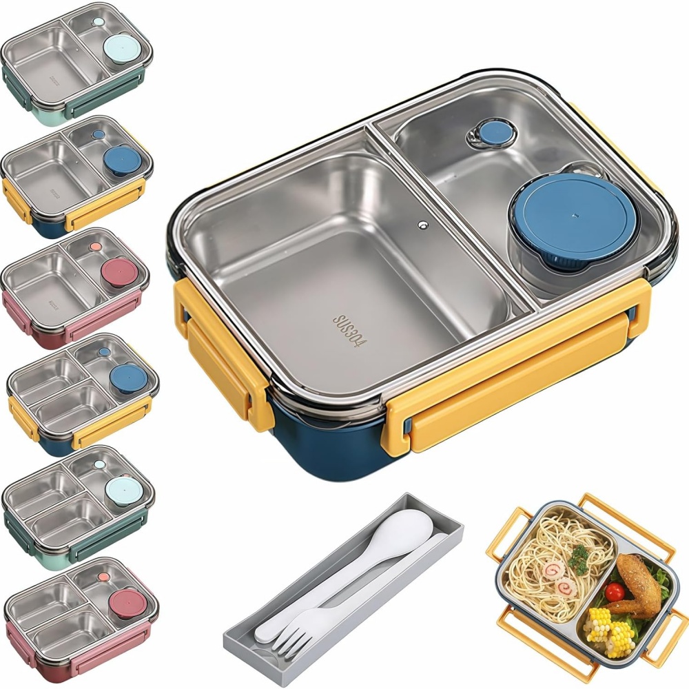 Meal Prep Soup - 850 ml tragbare Lunchboxen für Kinder
