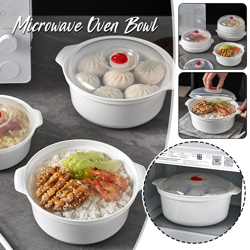 Meal Prep Noodles - Mikrowellengeeigneter Lebensmittelbehälter aus Kunststoff mit Deckel,