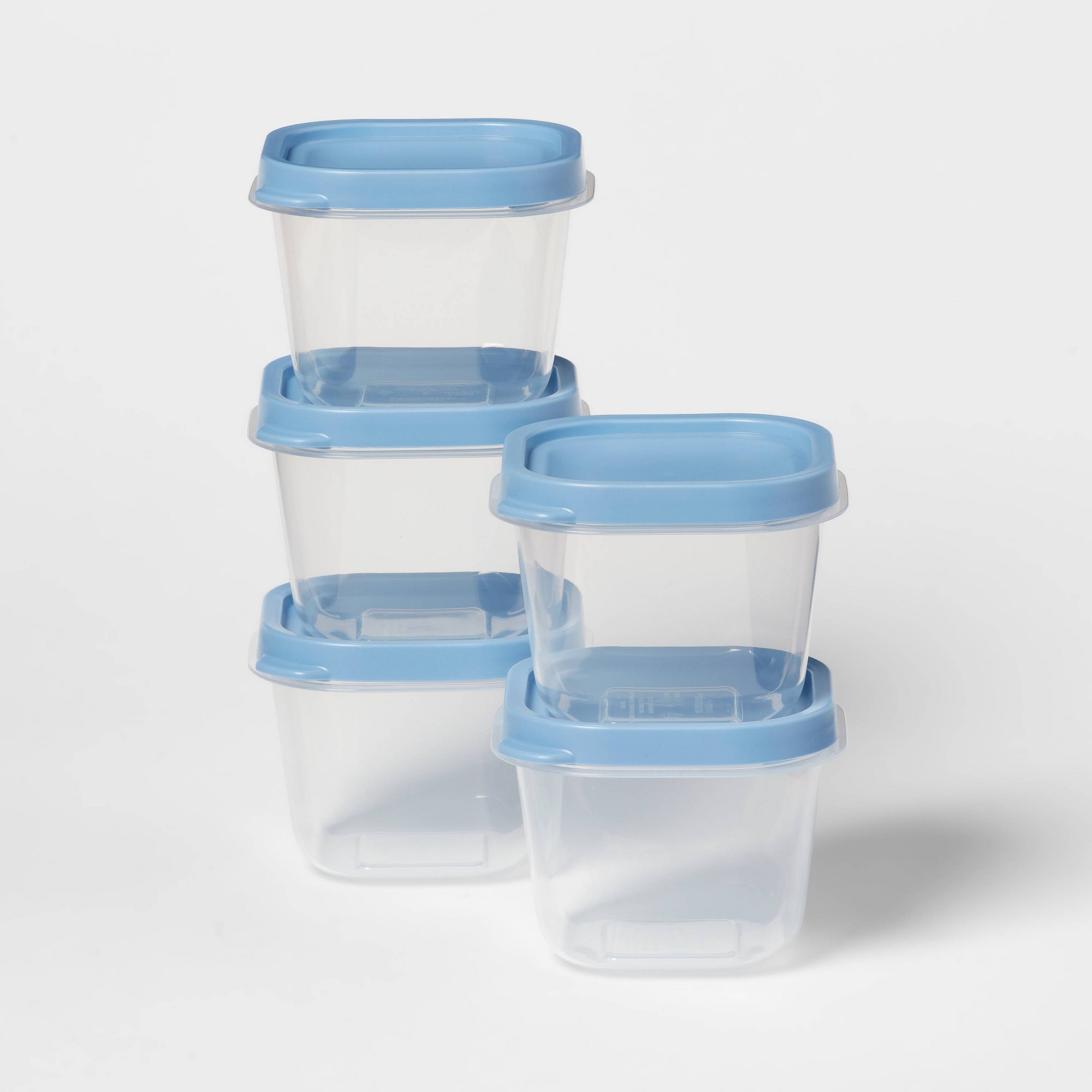 10-teiliges Set blauer Kunstst – Meal Prep Containers Bewertung und Preis