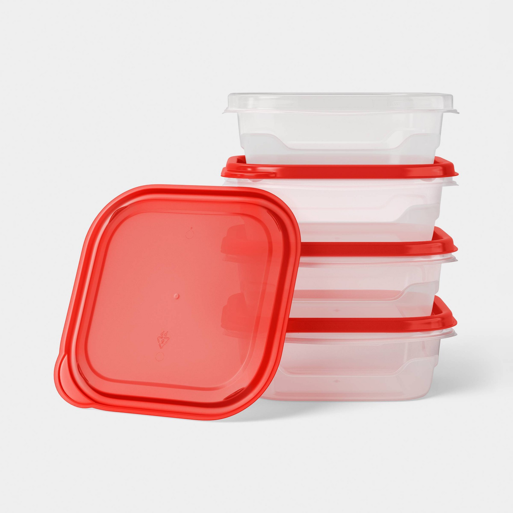 4er-Set kleine quadratische Le – Meal Prep Containers Bewertung und Preis
