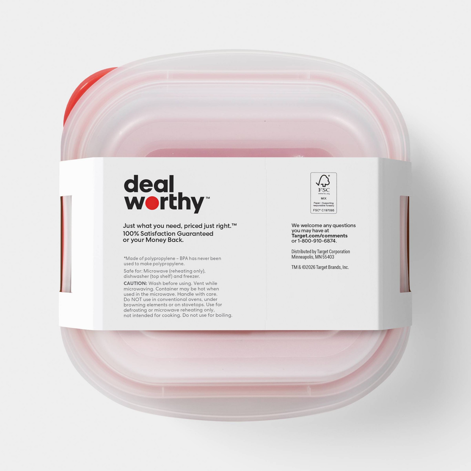 4er-Set kleine quadratische Le – Meal Prep Containers Bewertung und Preis
