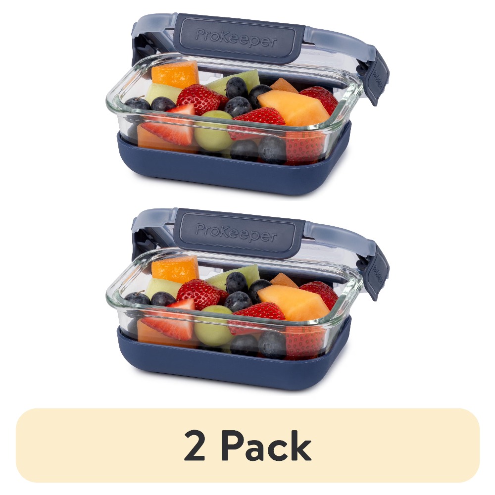2er-Pack 1,6-Cup Glas-Lebensmi – Meal Prep Containers Bewertung und Preis