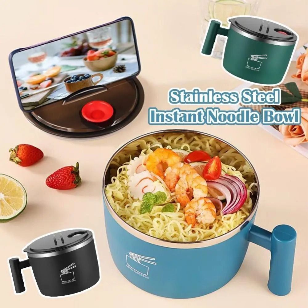 Tragbare Edelstahl-Ramen-Schüs – Meal Prep Soup Bewertung und Preis