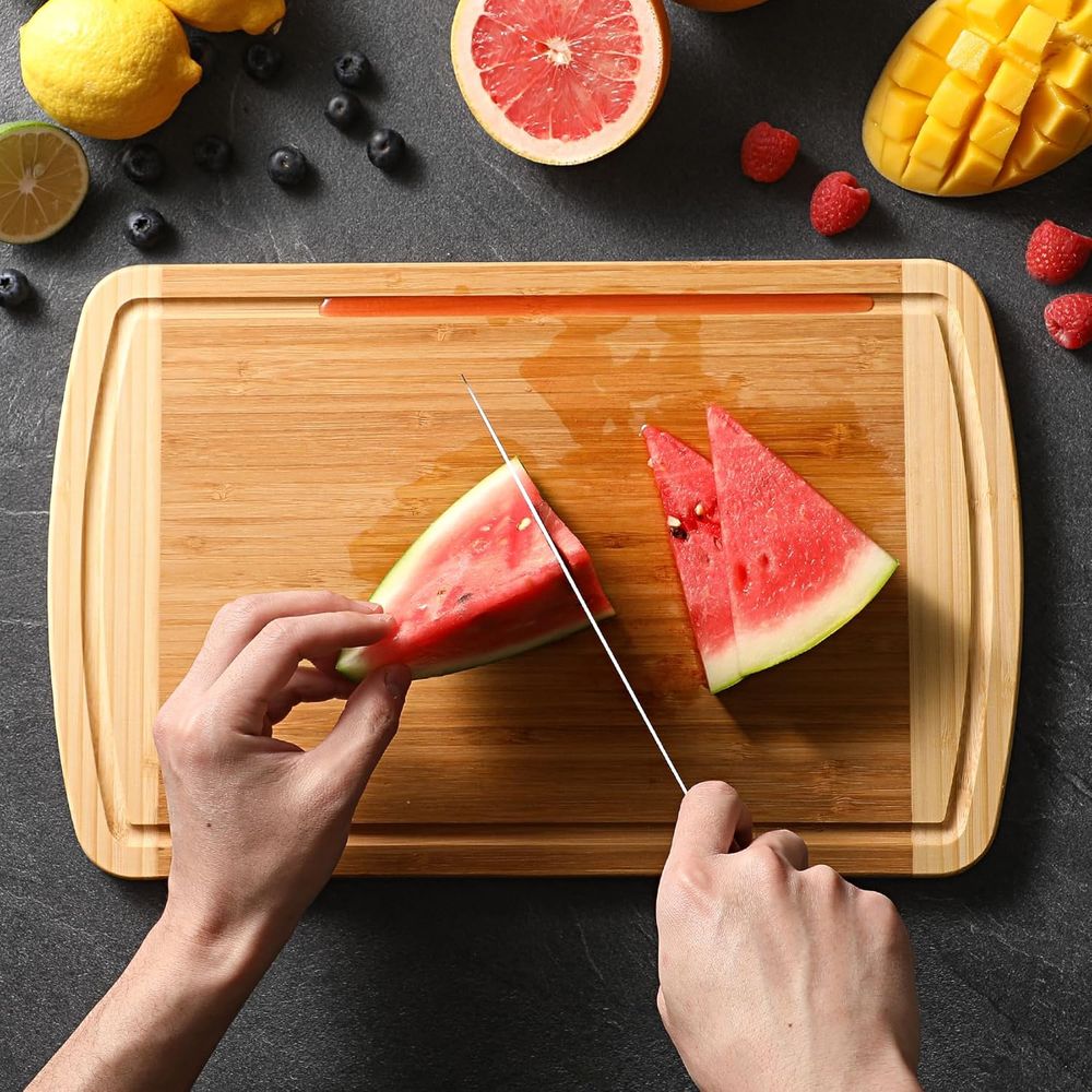 Bio-Bambus-Schneidebrett-Set m – Meal Prep Juice Bewertung und Preis