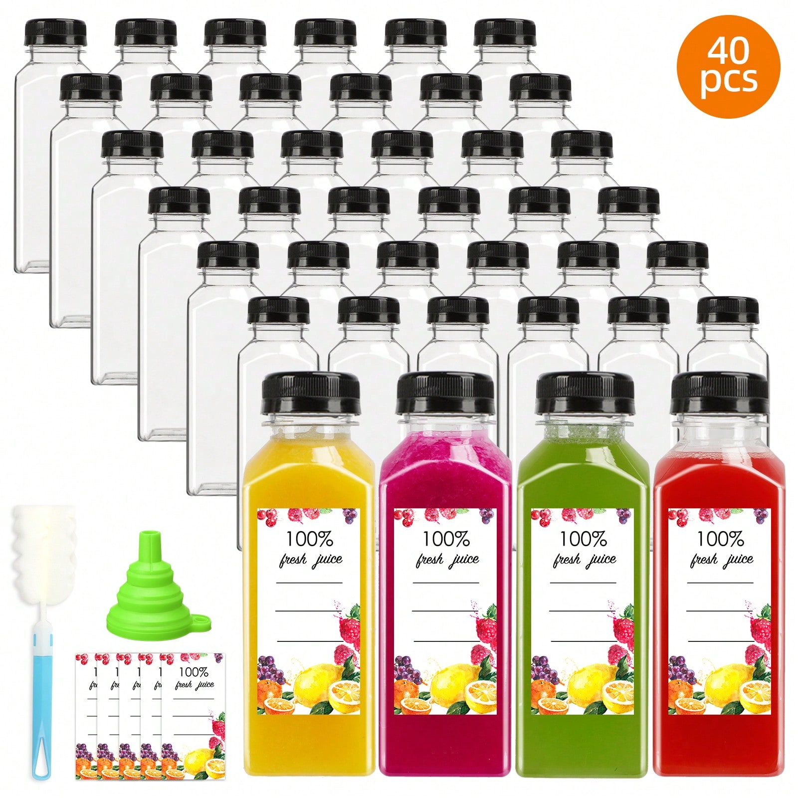 Plastik-Saftflaschen, modern,  – Meal Prep Juice Bewertung und Preis