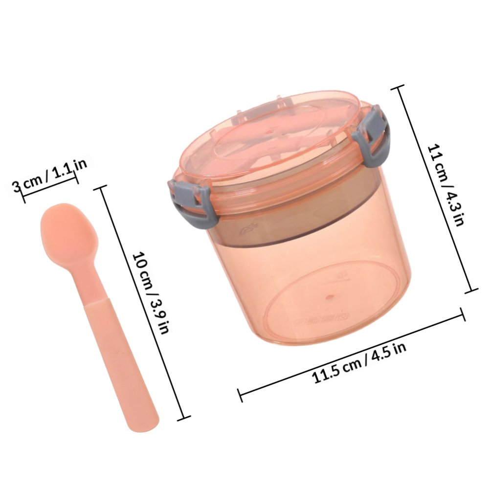 2-teiliges Overnight-Oats-Gläs – Meal Prep Gym Bewertung und Preis