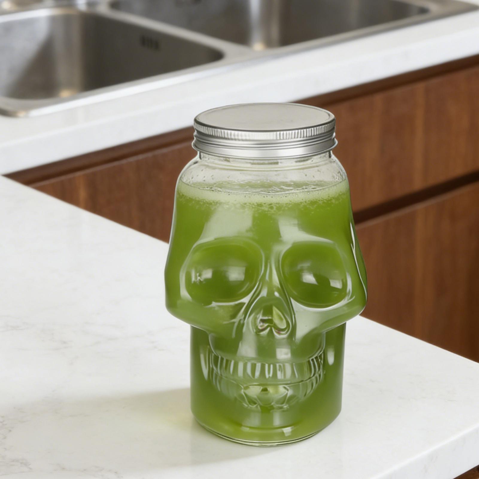 Transparente Totenkopf-Gläser  – Meal Prep For A Day Bewertung und Preis