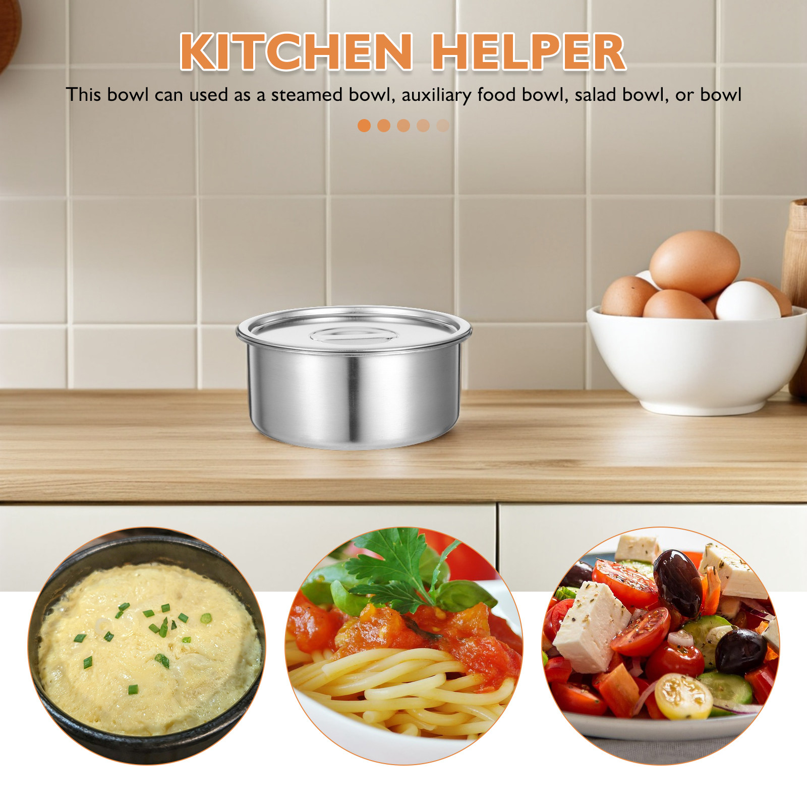 Edelstahl-Eierdämpfschale 14 c – Meal Prep Soup Bewertung und Preis
