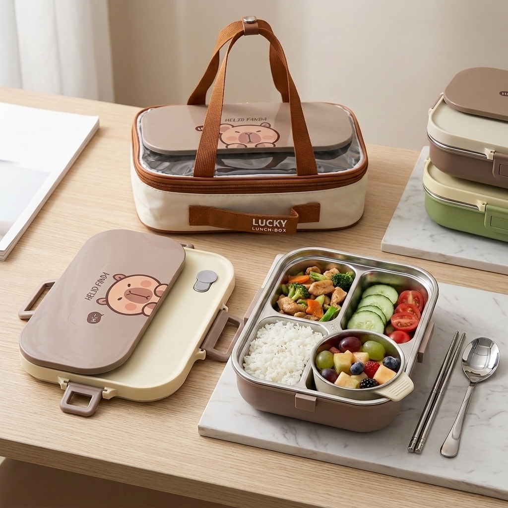 304 Edelstahl Bento Lunchbox-S – Meal Prep Soup Bewertung und Preis