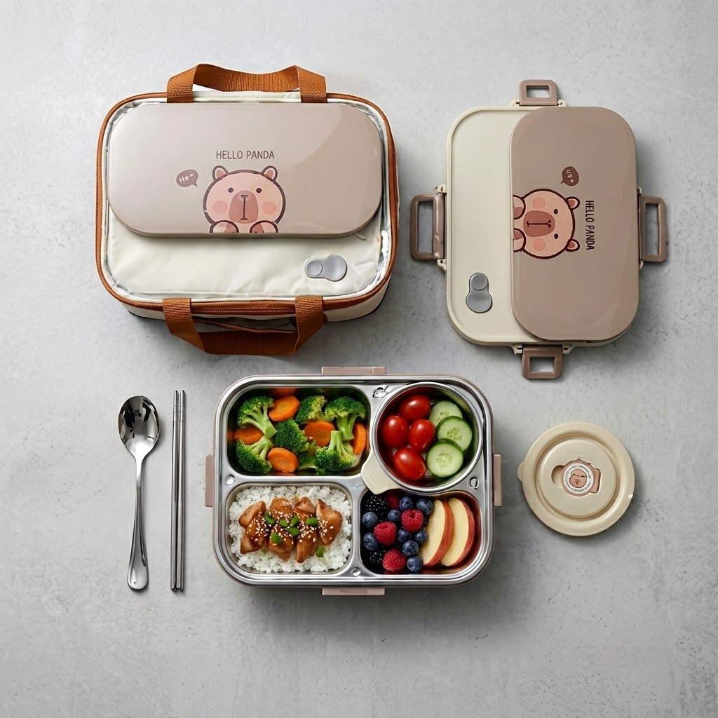 304 Edelstahl Bento Lunchbox-S – Meal Prep Soup Bewertung und Preis