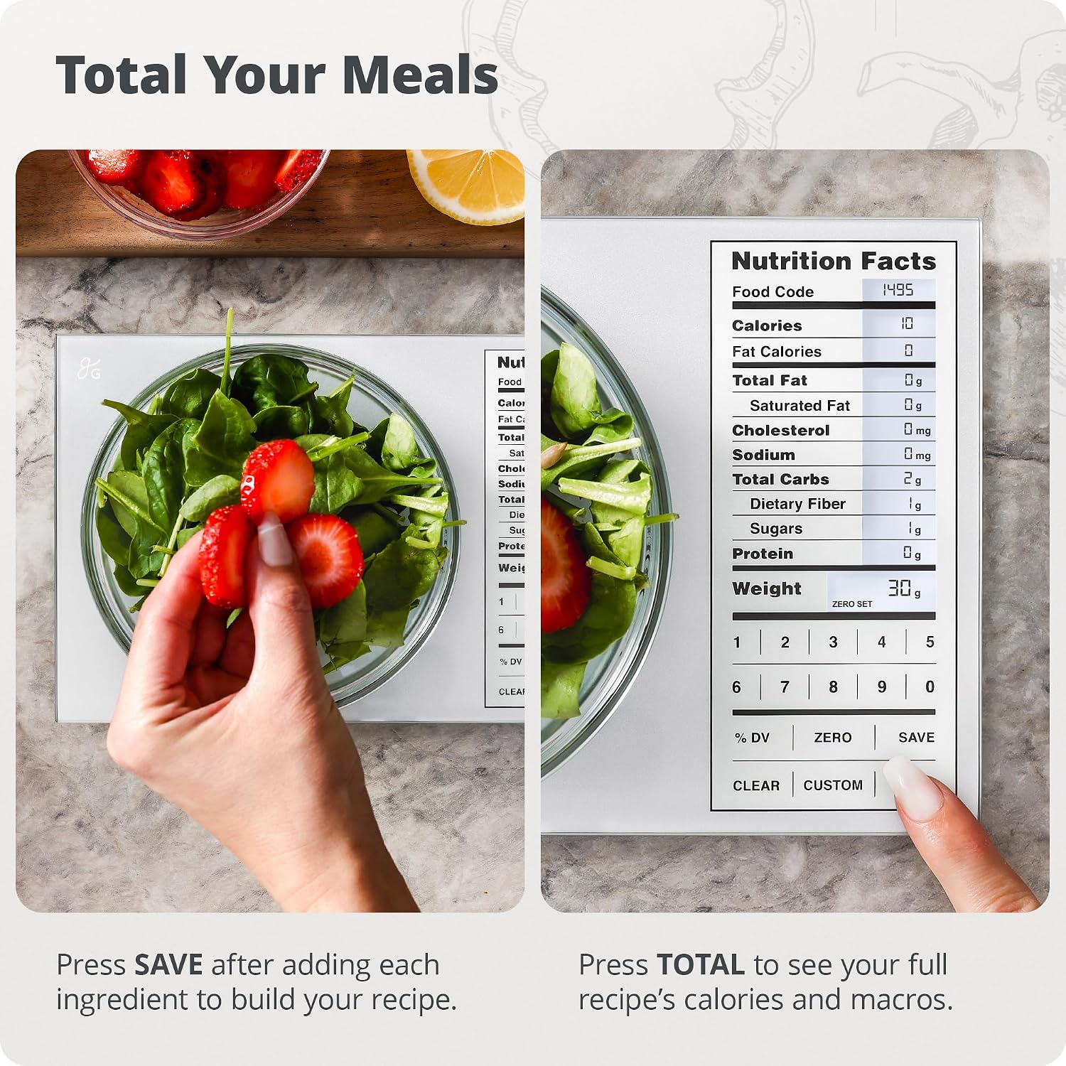 Küchenwaage aus Edelstahl 11lb – Meal Prep For Weight Loss Bewertung und Preis