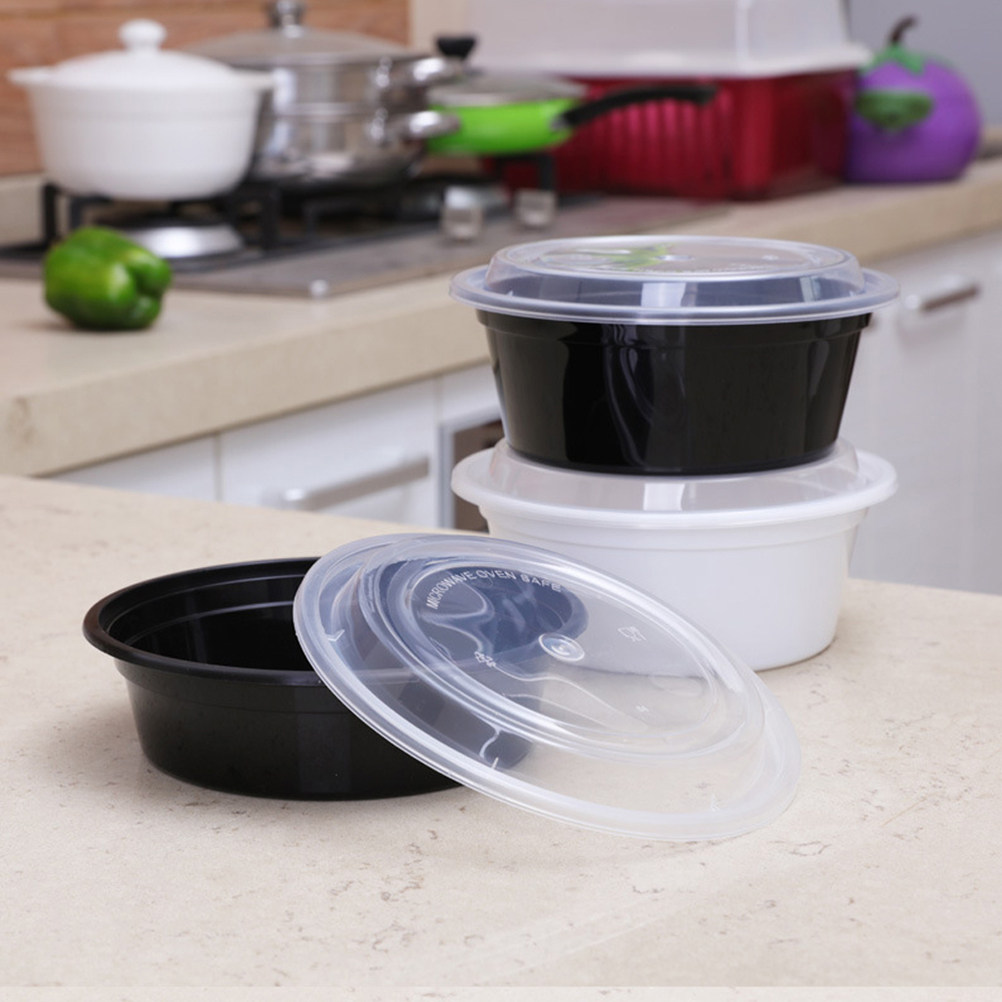 10 Stück Schwarze Runde Mikrow – Meal Prep For A Day Bewertung und Preis