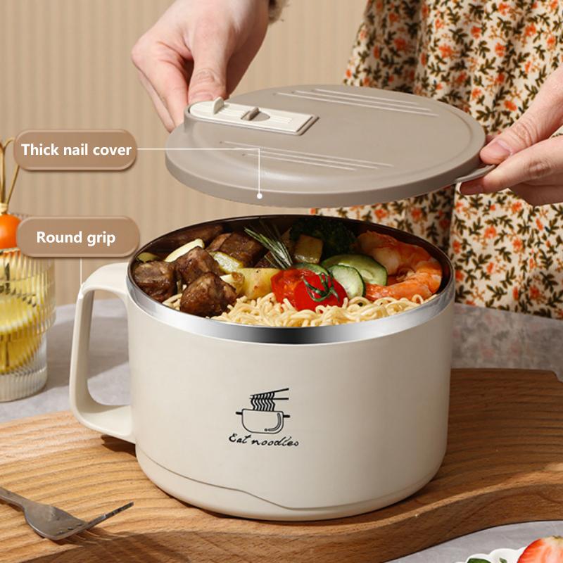 Edelstahl-Nudelschüssel mit gr – Meal Prep Soup Bewertung und Preis