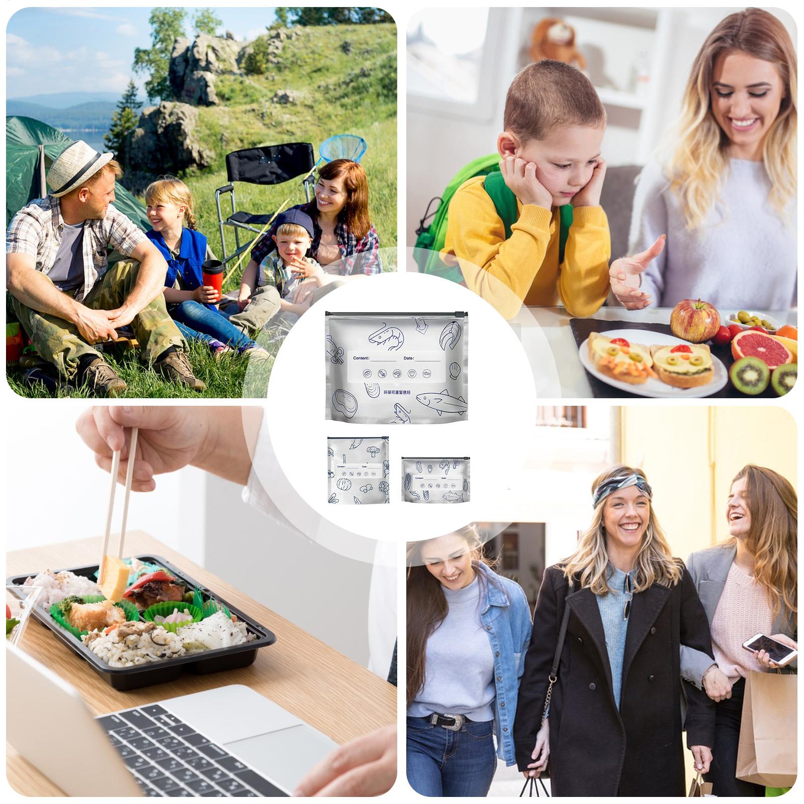 Aluminium-Aufbewahrungsbeutel, – Meal Prep Ziplock Bewertung und Preis