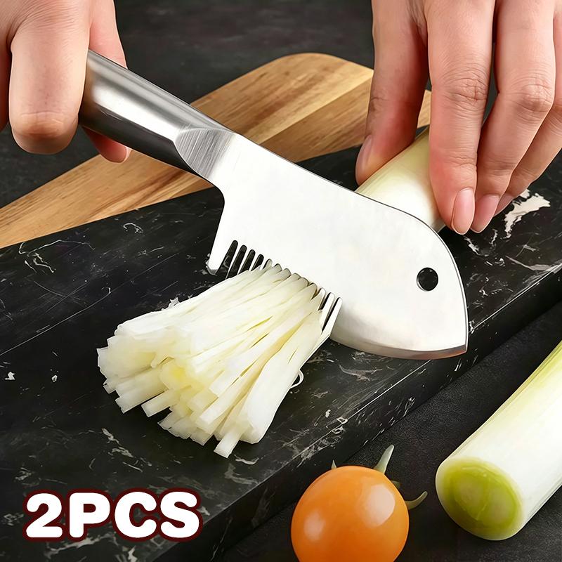 2 Stück Edelstahl-Frühlingszwi – Meal Prep For Cutting Bewertung und Preis