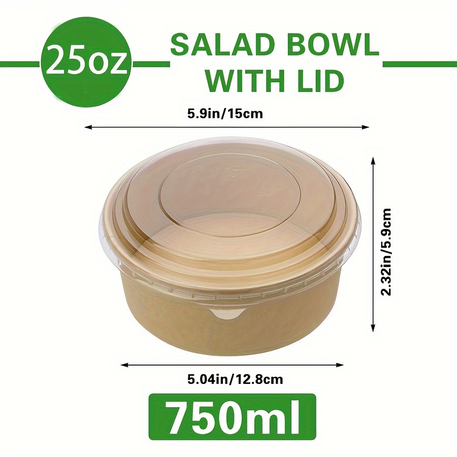 25 Unzen/750 ml 25/50er-Pack P – Meal Prep Usa Bewertung und Preis