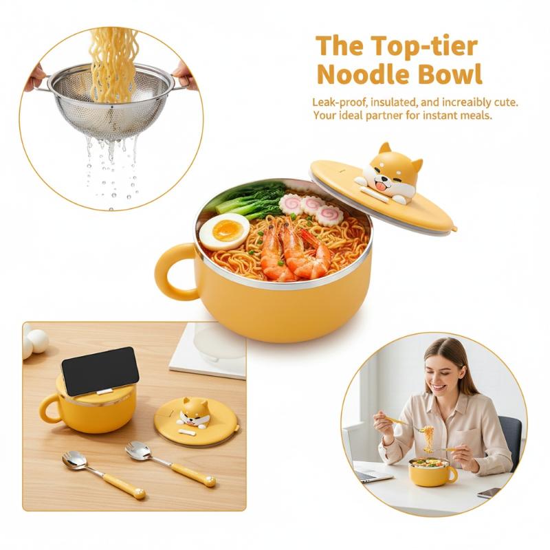 Edelstahl Instant-Nudelschüsse – Meal Prep Noodles Bewertung und Preis